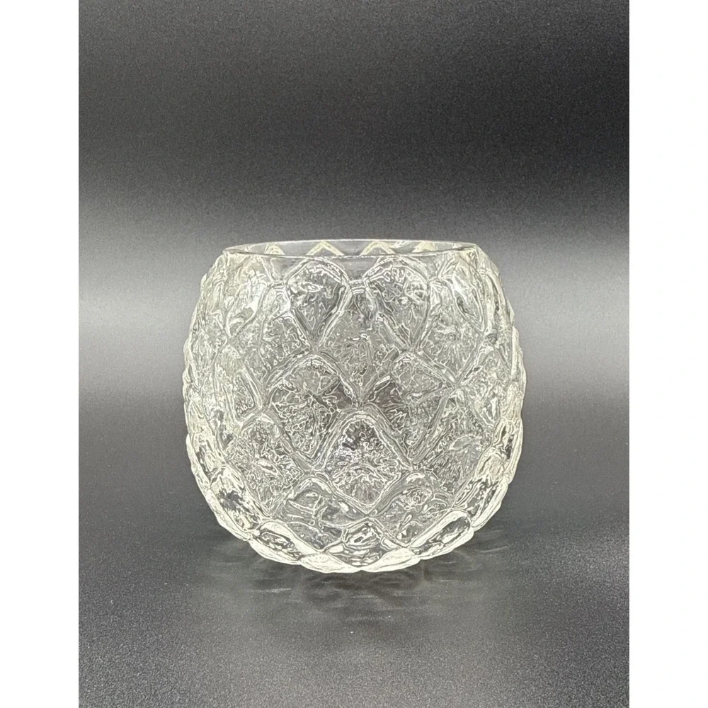Hawkes Signed Glass Rose Bowl 1900-15 American Brilliant Period Cut Glass Vase
